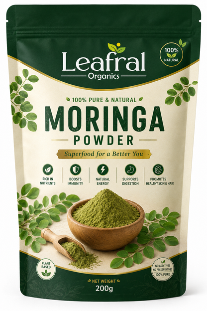 Pure & Natural Moringa Leaf Powder
